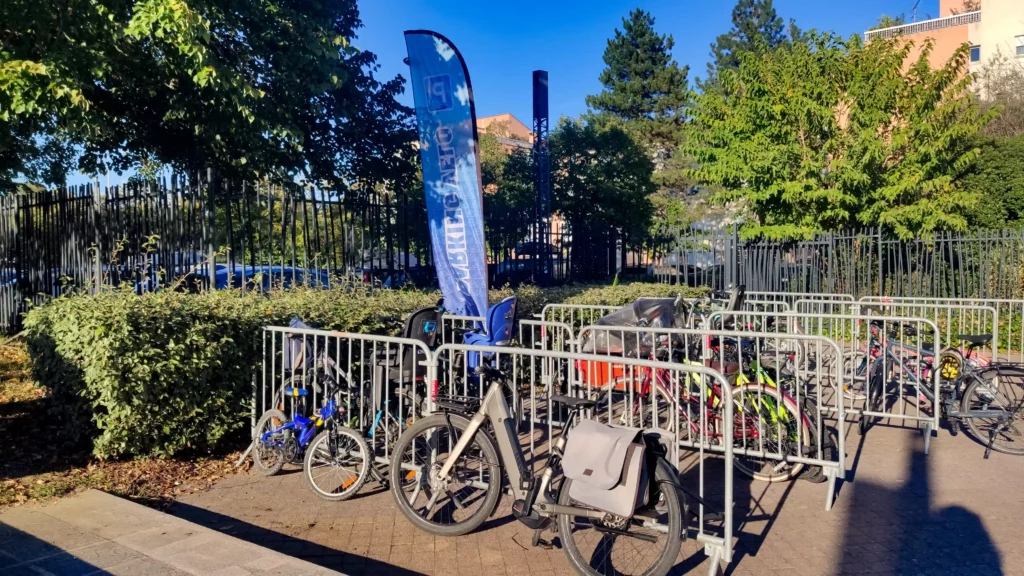 Photo du parking à vélo