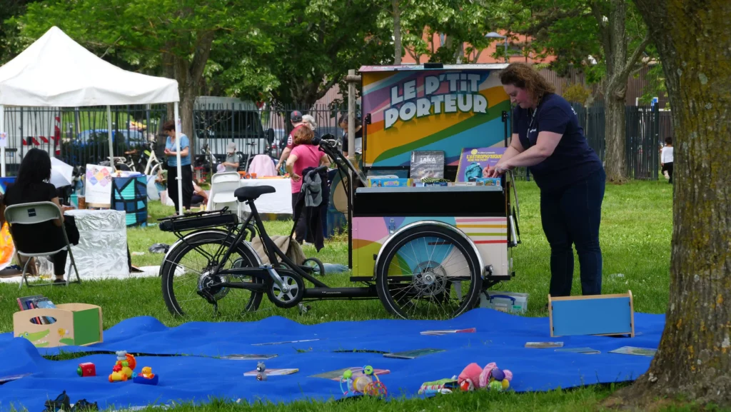 Photo extraite activité Triporteur