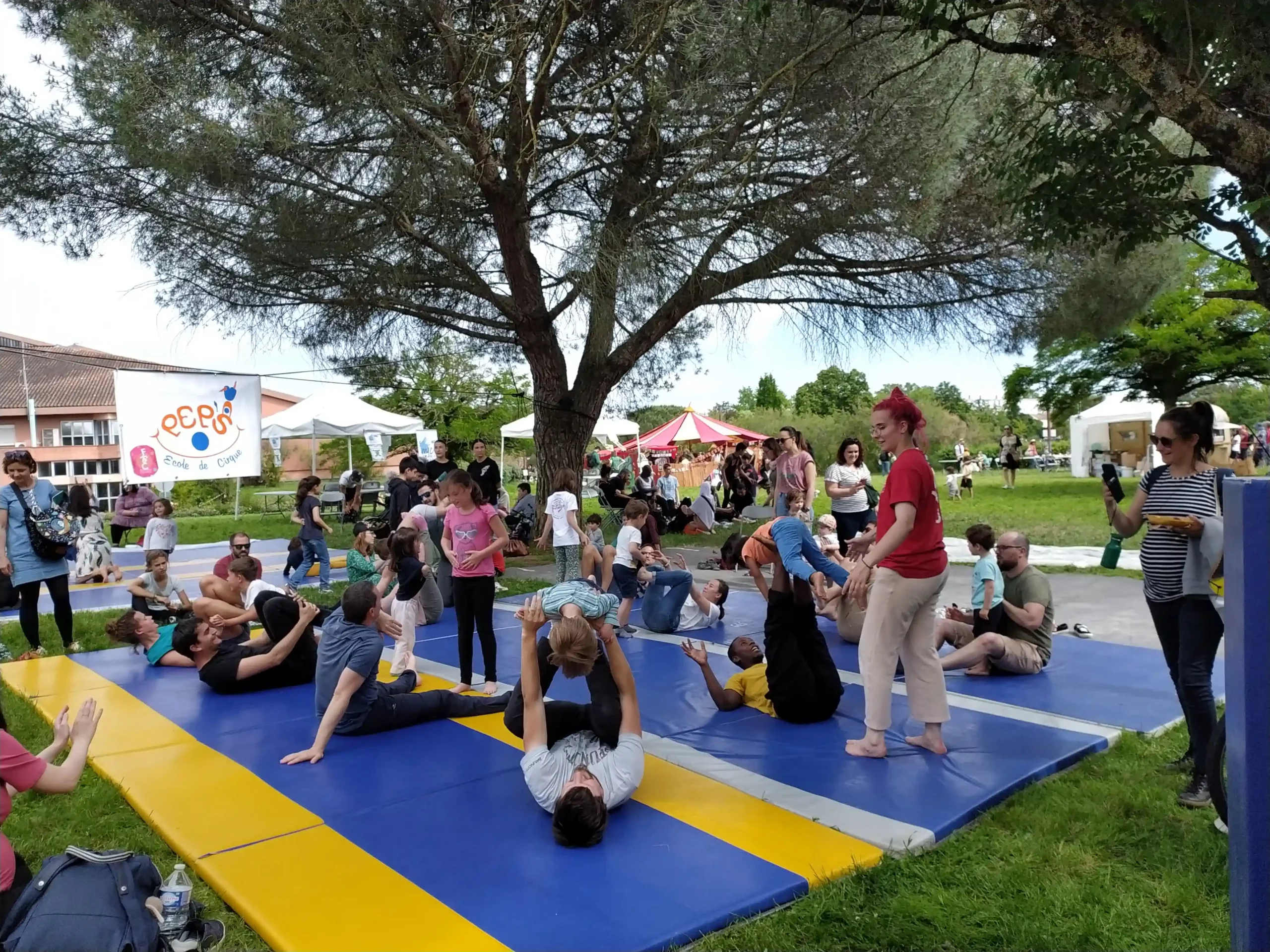 Photo extraite activité Cirque Peps