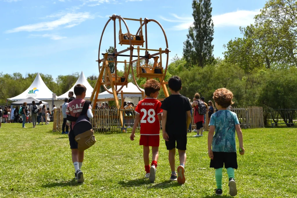 Photo extraite activité La Belle roue
