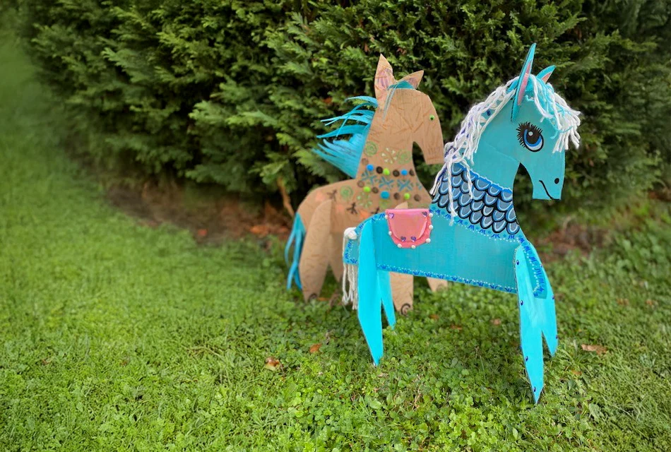 Photo extraite activité Le cheval imaginaire